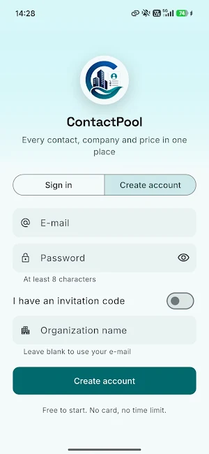 ContactPool Screenshot 0