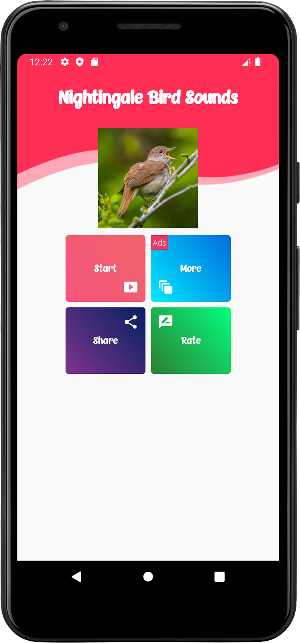 Nightingale Bird Sounds Screenshot 0