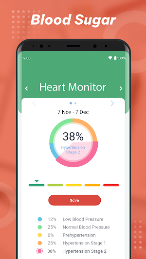 Blood Pressure: BP Monitor Pro Screenshot 1