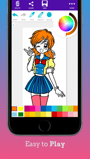 ColorNet | Anime Japan Coloring Book Screenshot 2