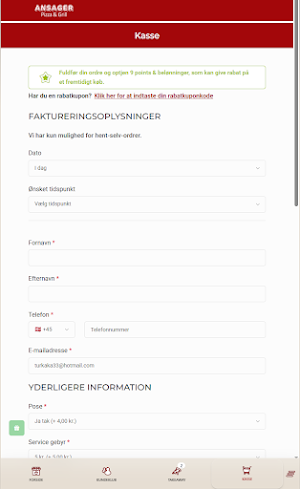 Ansager Pizza & Grill Screenshot 2