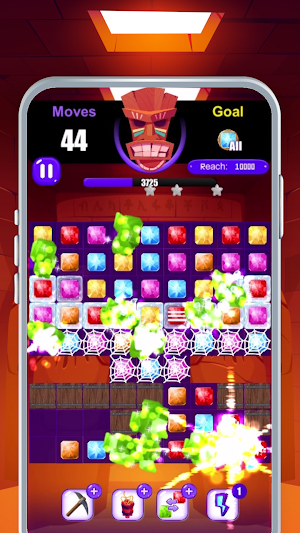 Gems of Africa - Match Three Screenshot 1