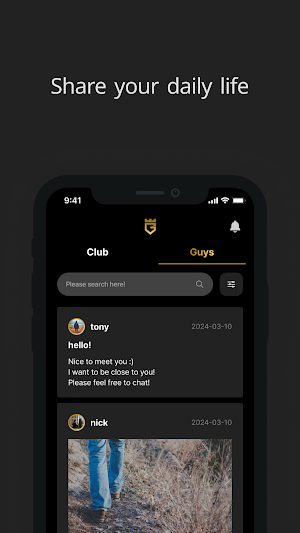 GATHER-gay gathering & dating Screenshot 3