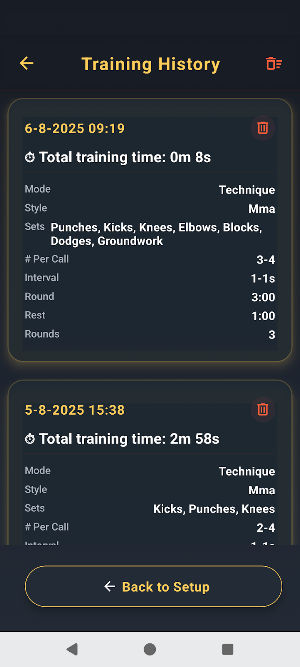 BudoBuilt combo round timer Screenshot 3