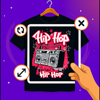 T Shirt Designer & mockup AR