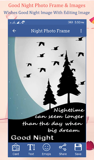 Night Photo Frame Good Night Image Collection Screenshot 3