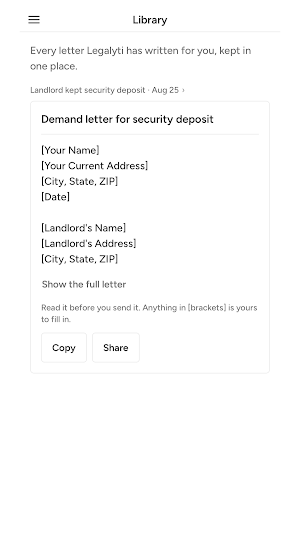Legalyti Screenshot 3