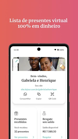 Lejour - Lista de Casamentos Screenshot 2