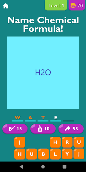 Guess The Chemical Formula Screenshot 0