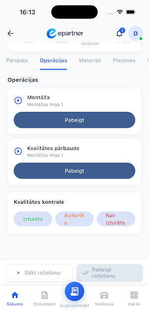 ePartner App Screenshot 1