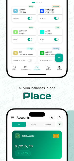 Budget AI: Expense Tracker Screenshot 2