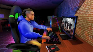 Internet Cyber Cafe Job Sim Screenshot 1