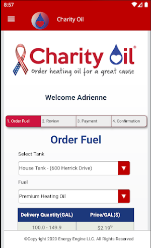 Charity Oil Screenshot 1
