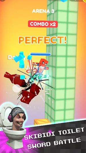 Skibidi Toilet: Sword Battle Screenshot 1