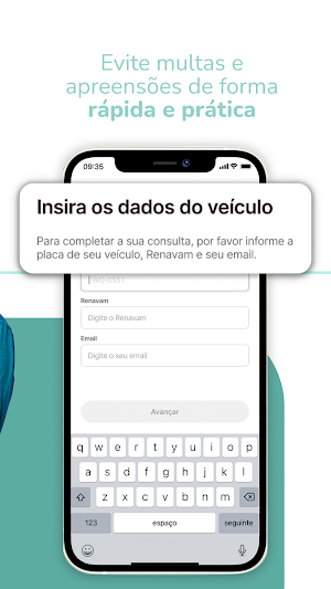 Licenciamento online: consulta Screenshot 1