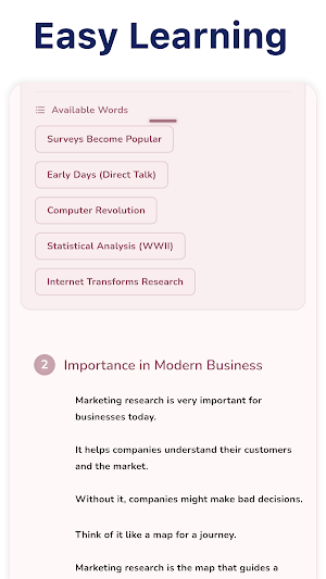 Marketing Research Screenshot 1
