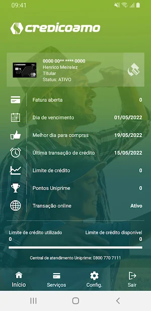 Credicoamo Cartões Screenshot 1