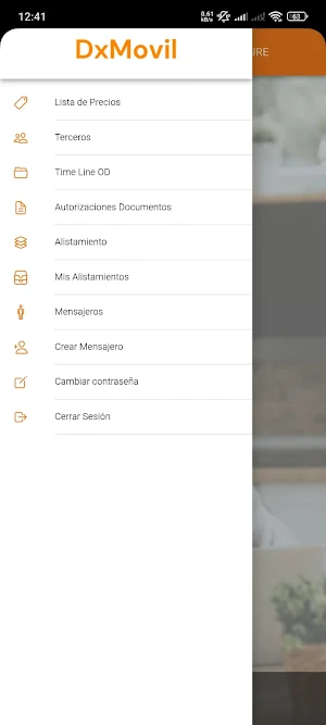 DxMovil Screenshot 2