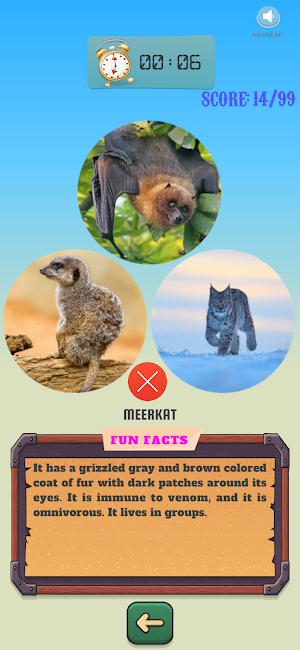 ANIMALS TRIVIA Screenshot 3