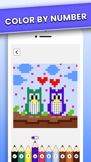 Pixel Art - Paint by Number Screenshot 2