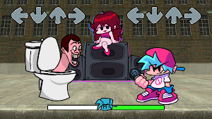 Skibidi Toilet Monster FNF Mod Screenshot 2