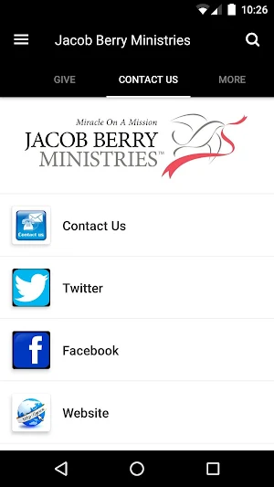 Jacob Berry Ministries Screenshot 1