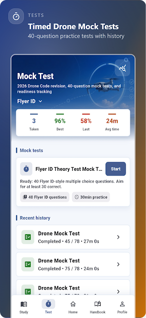 Drone Test Prep UK 2026 Screenshot 2