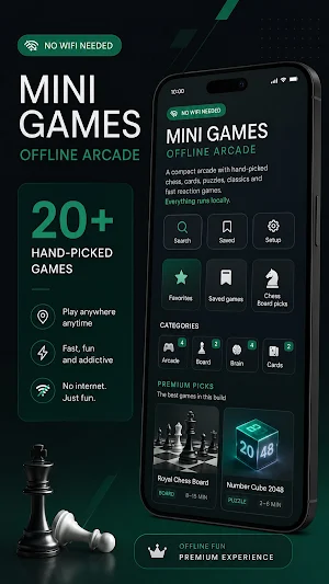 MINI GAMES OFFLINE ARCADE Screenshot 0