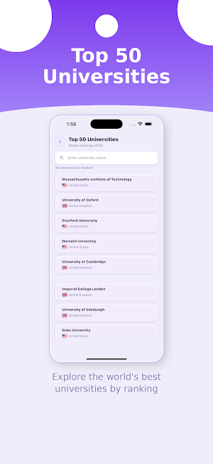 University Explorer: Abroad Screenshot 2