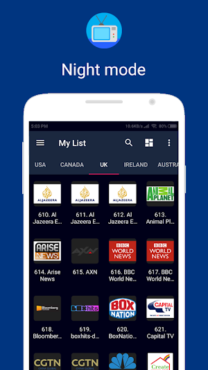 OneIPTV - IPTV Player Screenshot 3