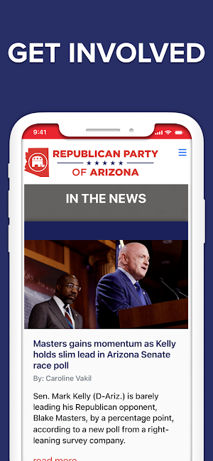 AZGOP Arizona Republican Party Screenshot 2