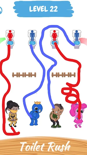 Toilet Skibidi Rush Puzzle Screenshot 3