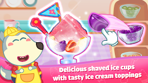 Wolfoo Ice Cream Shop: Dessert Screenshot 1