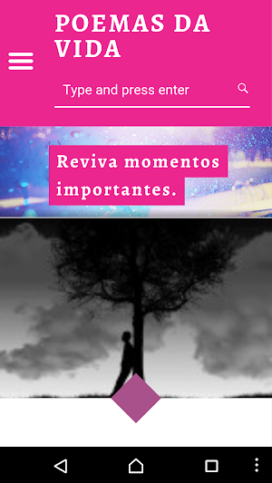 Poemas da Vida Screenshot 1