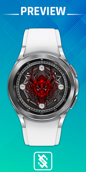 BFF1- Game Dragon watchface Screenshot 0