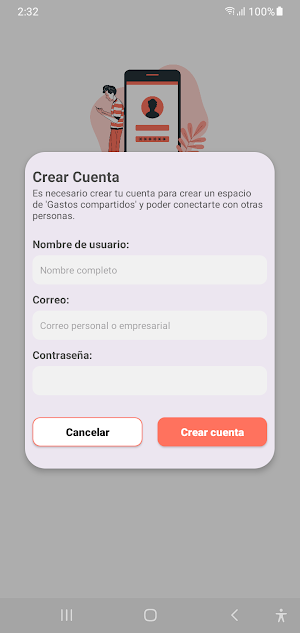 Gastos Compartidos Screenshot 1