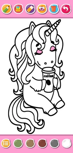 Mermaid Princess Coloring Book Screenshot 0