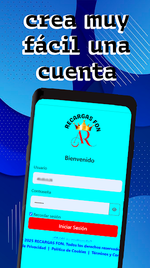RecargasFon Screenshot 1