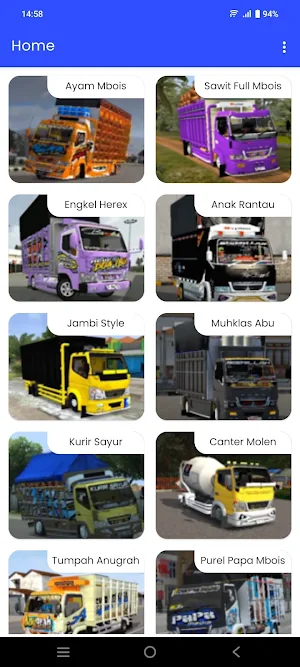 Mod Truck Lengkap Bussid 2024 Screenshot 0