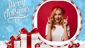 Christmas Photo Frame Editor Screenshot 0