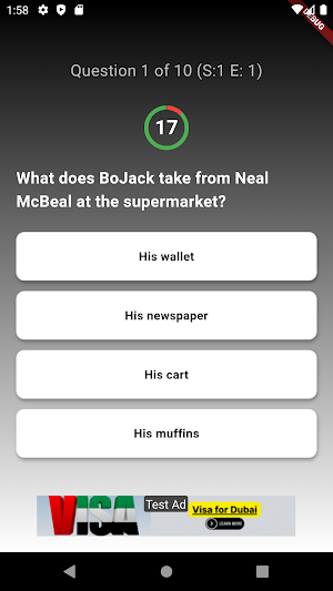 BoJack Horseman Trivia Quiz Screenshot 1