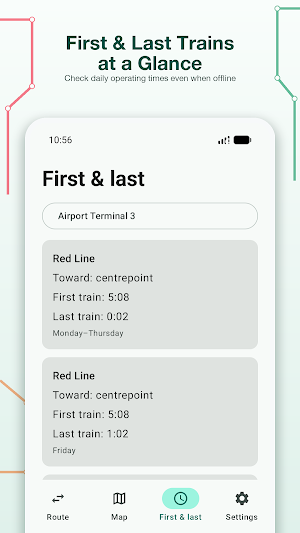 Dubai Metro: Map & Routes Screenshot 3