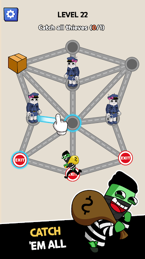 Catch The Thief: Help Police Screenshot 2