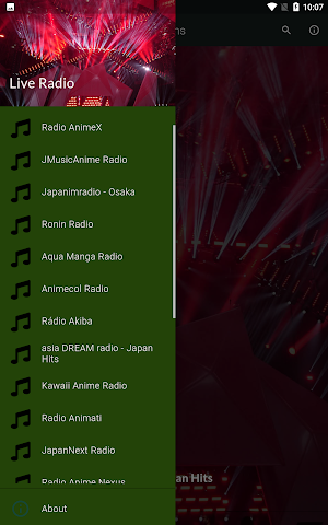 Anime Music Radio Stations Screenshot 1