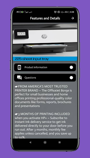 hp officejet 8015e guide Screenshot 1