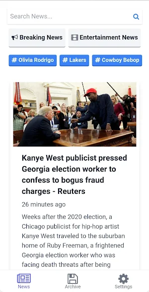 Daily Newspaper 2022 News Screenshot 0