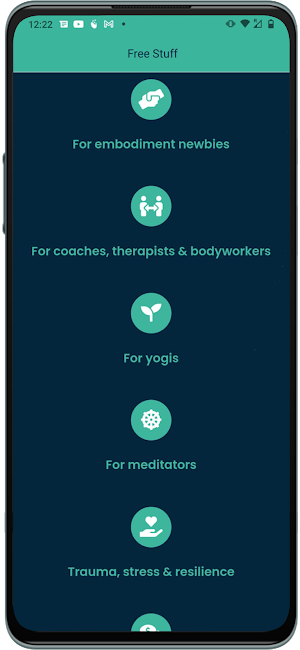 Embodiment App Screenshot 2