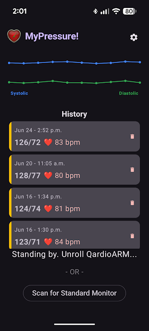 MyPressure! Screenshot 0