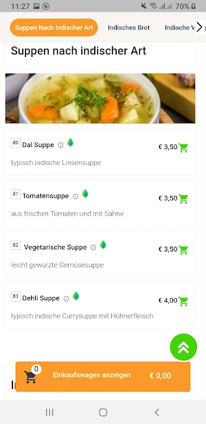 Maharaja Restaurant - Bonn Screenshot 3