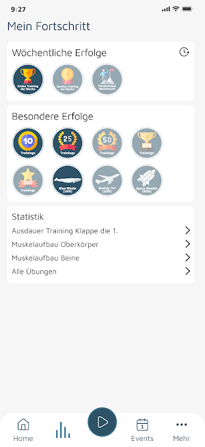 PIA fitness Member App Screenshot 2